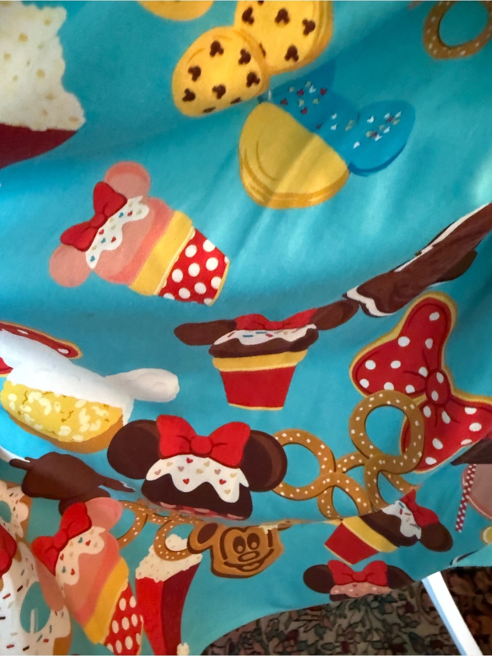 Disney collectible food groups retro dapper day fit & flare sundress with sash - Picture 3 of 6